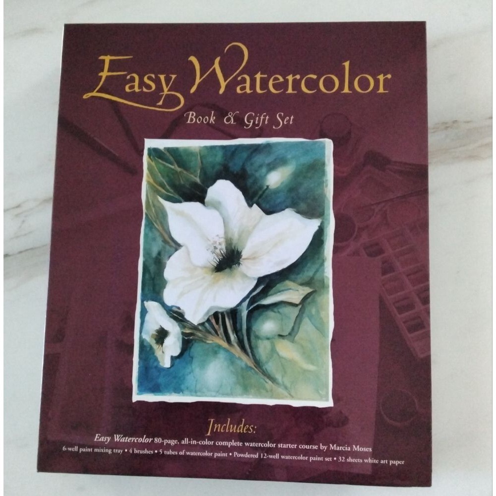 New Easy Watercolor Gift Set Without Book